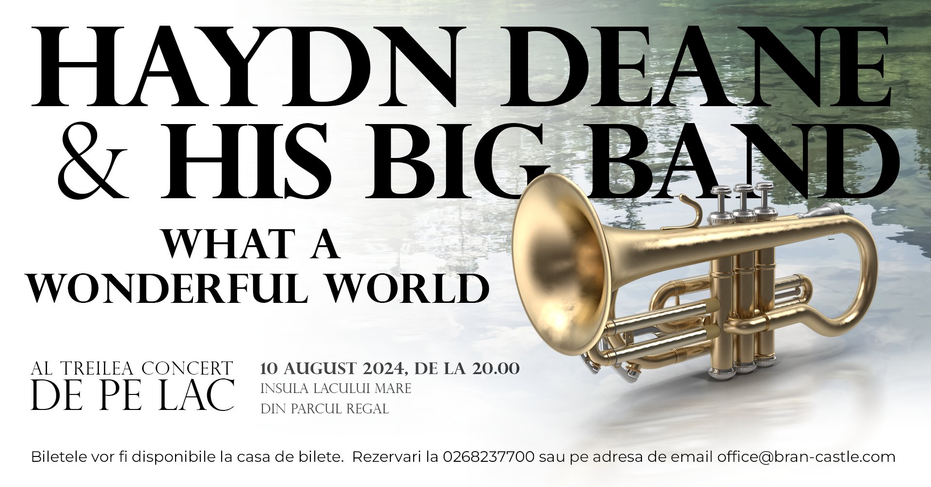 Haydn Deane & His Big Band aduc magia swing-ului la Castelul Bran » Știri din Brașov