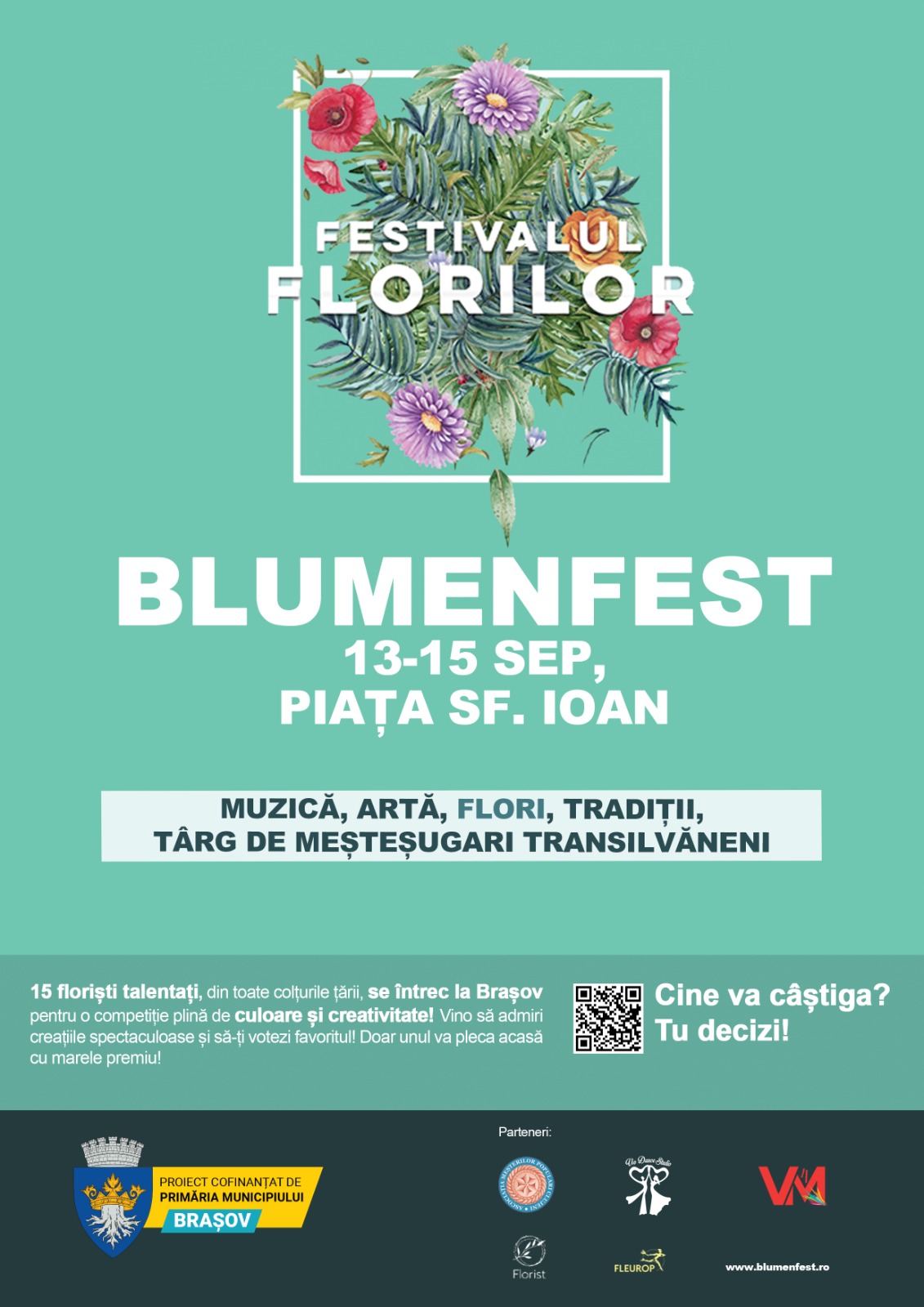 Blumenfest 2024 Un festival al florilor și al artei, în acest weekend